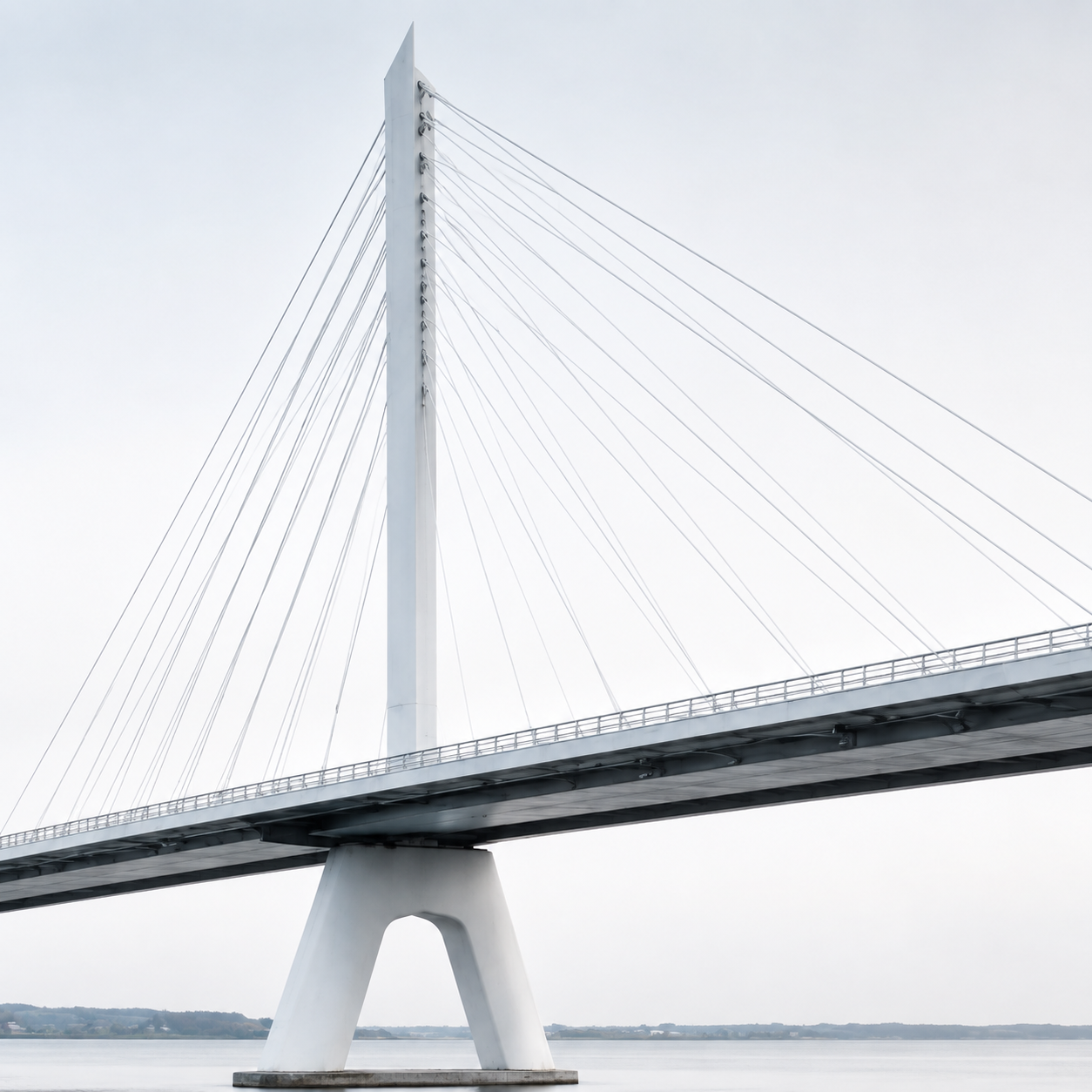 Modern bridge representing the connection between customer requirements and a winning proposal solution
